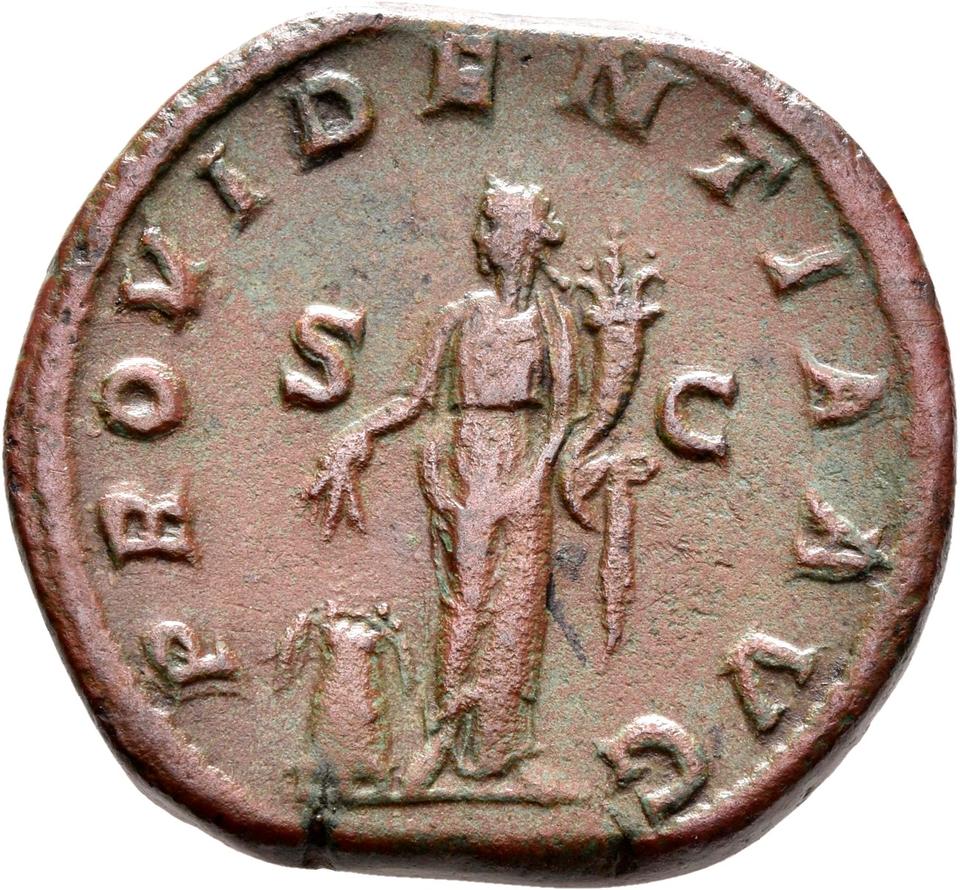 Severus Alexander, copper-alloy sestertius, collection photograph Rostock-ID297, reverse