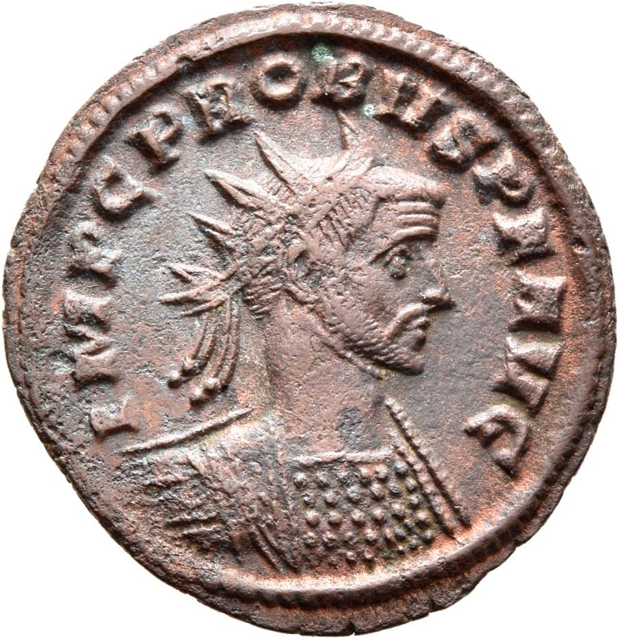 Probus, silver antoninianus, collection photograph Rostock-ID1271, obverse