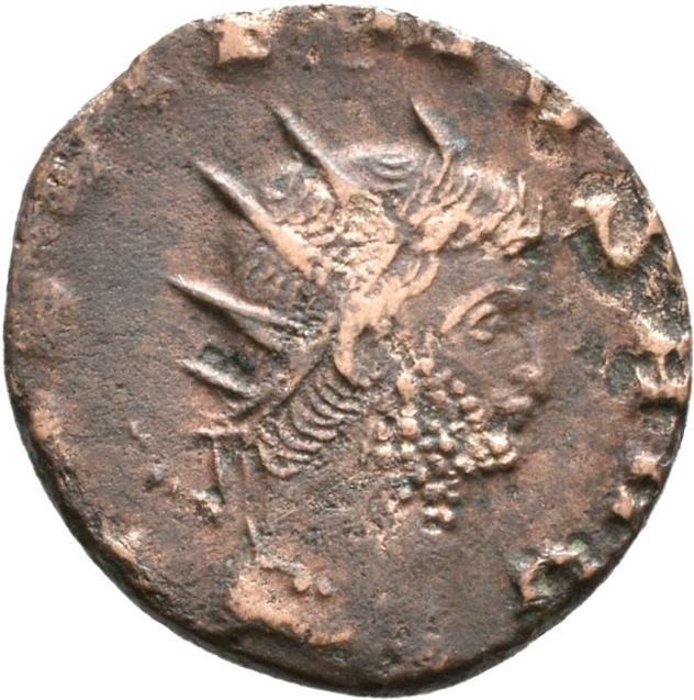 Gallienus, silver antoninianus, collection photograph Rostock-ID1098, obverse