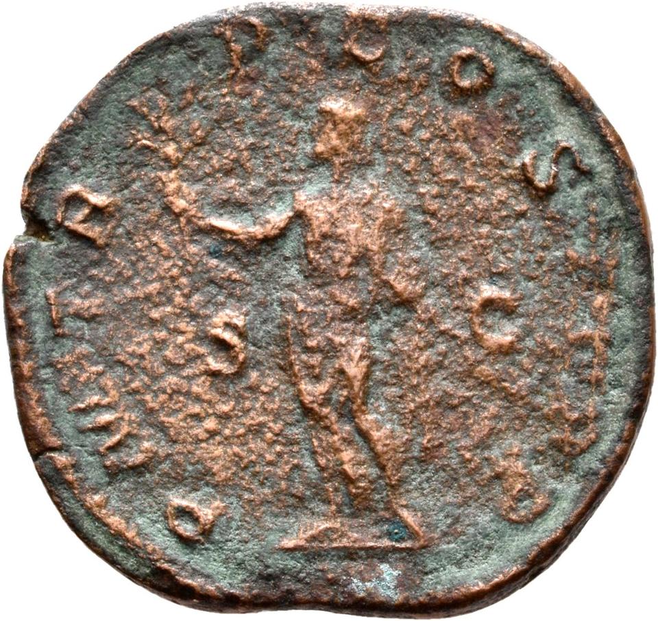Balbinus, copper-alloy sestertius, collection photograph Rostock-ID1236, reverse