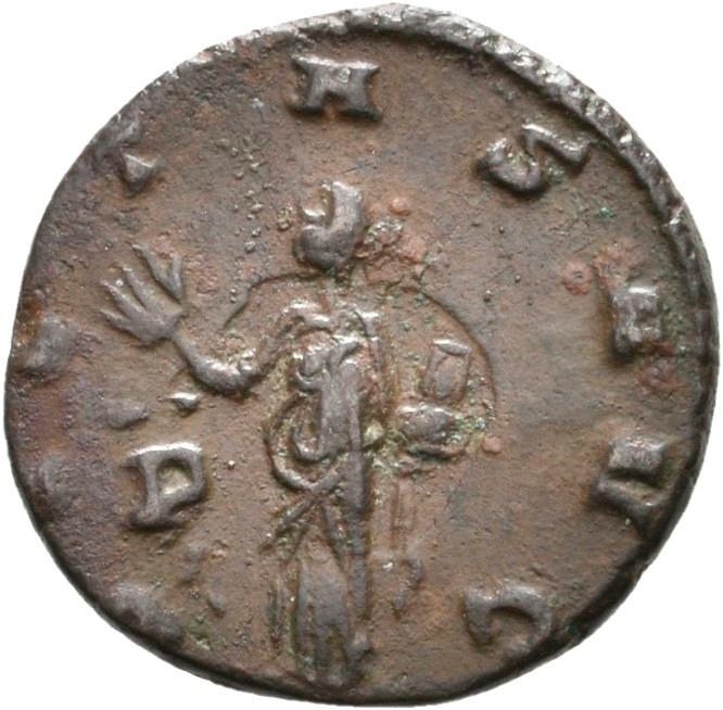 Gallienus, silver antoninianus, collection photograph Rostock-ID1067, reverse