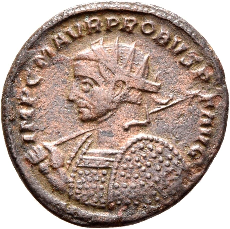 Probus, silver antoninianus, collection photograph Rostock-ID1272, obverse
