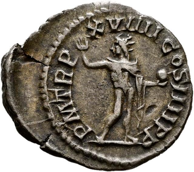 Caracalla Silver Denarius RIC IV Caracalla 281B, reverse