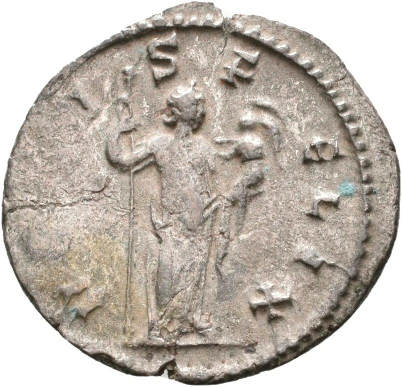 Gallienus, silver antoninianus, collection photograph Rostock-ID1071, reverse
