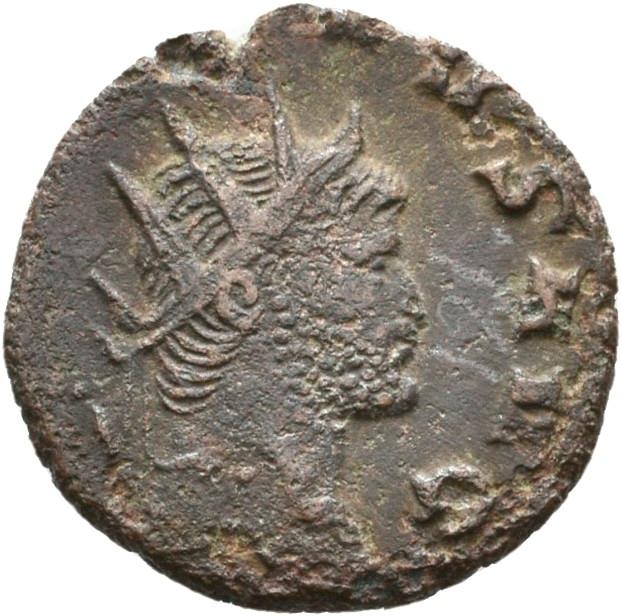 Gallienus, silver antoninianus, collection photograph Rostock-ID1153, obverse