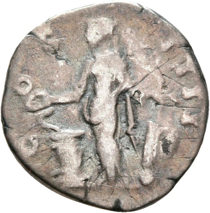 Antoninus Pius, silver denarius, collection photograph Rostock-ID241, reverse