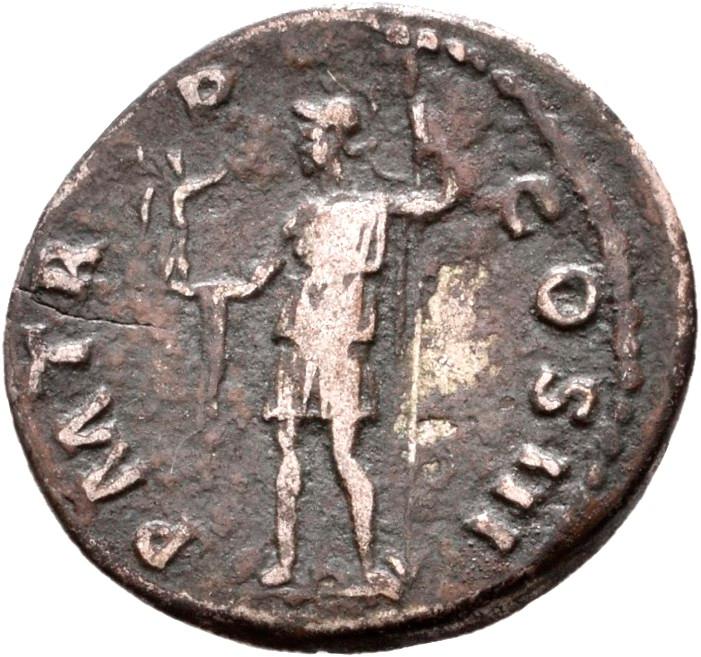 Hadrian, silver denarius, collection photograph Rostock-ID372, reverse