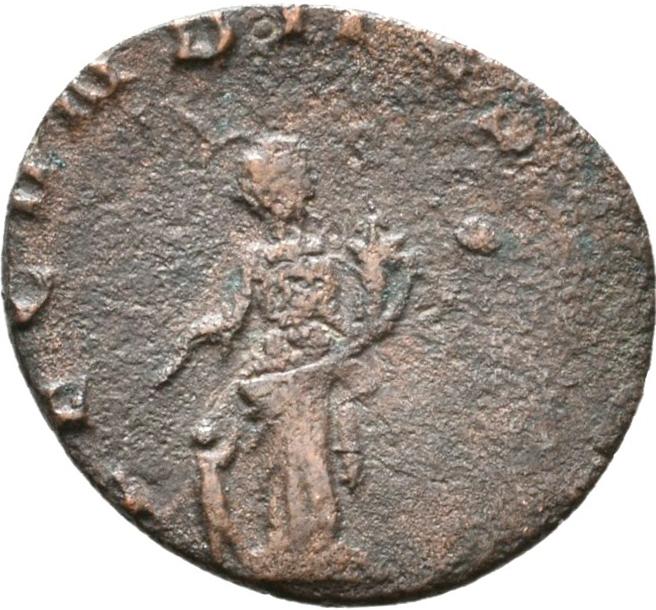 Gallienus, silver antoninianus, collection photograph Rostock-ID1119, reverse