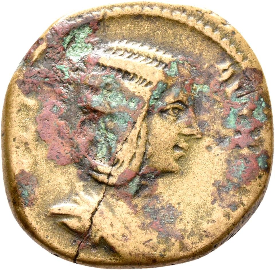 Septimius Severus, copper-alloy as, collection photograph Rostock-ID294, obverse