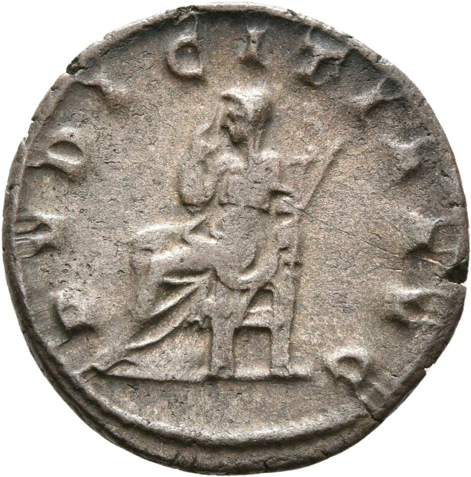 Trajan Decius, silver antoninianus, collection photograph Rostock-ID1178, reverse