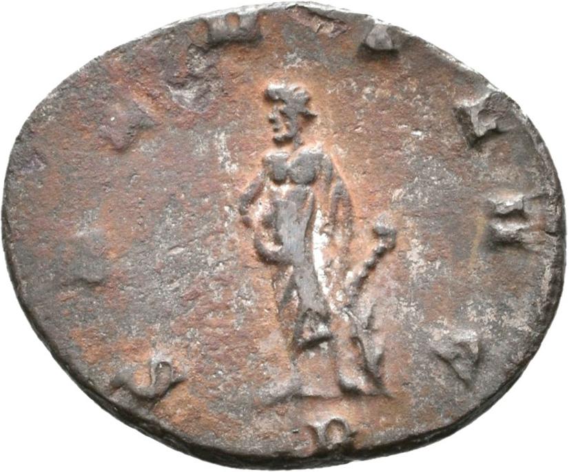 Gallienus, silver antoninianus, collection photograph Rostock-ID1143, reverse