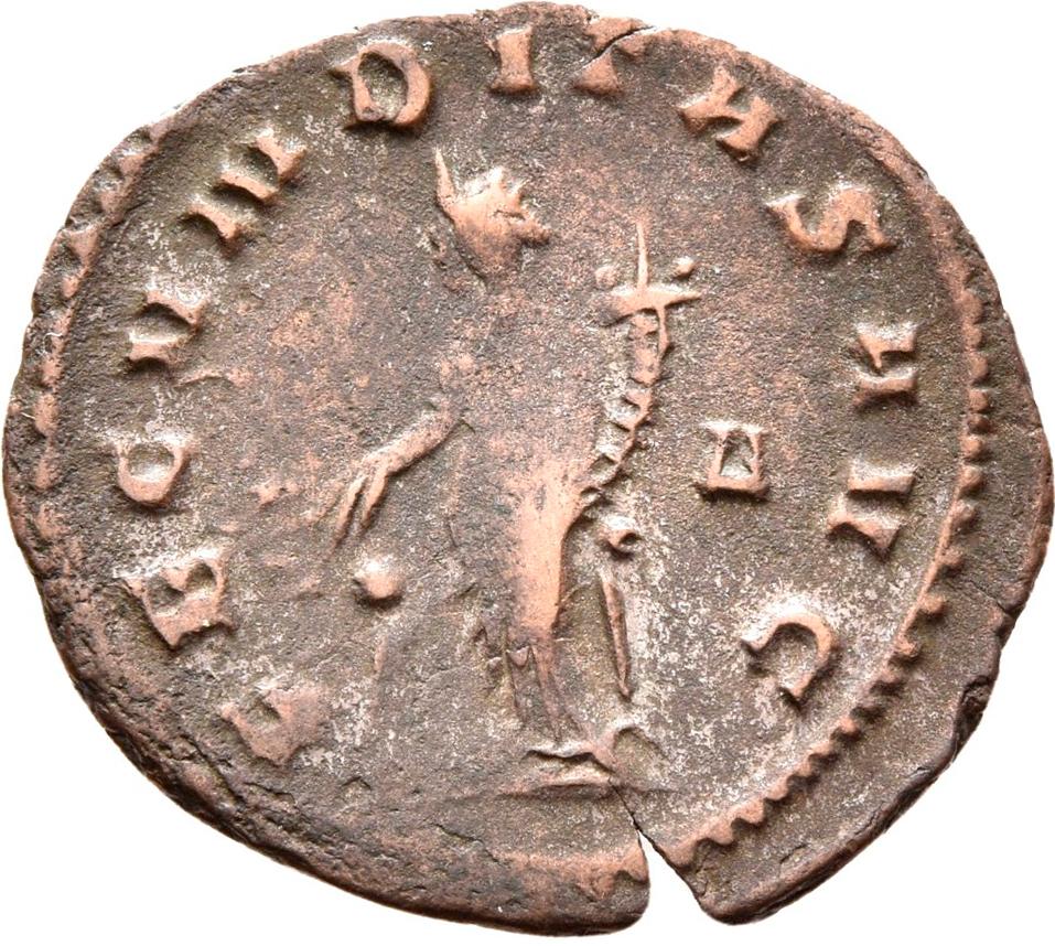 Gallienus, silver antoninianus, collection photograph Rostock-ID1066, reverse