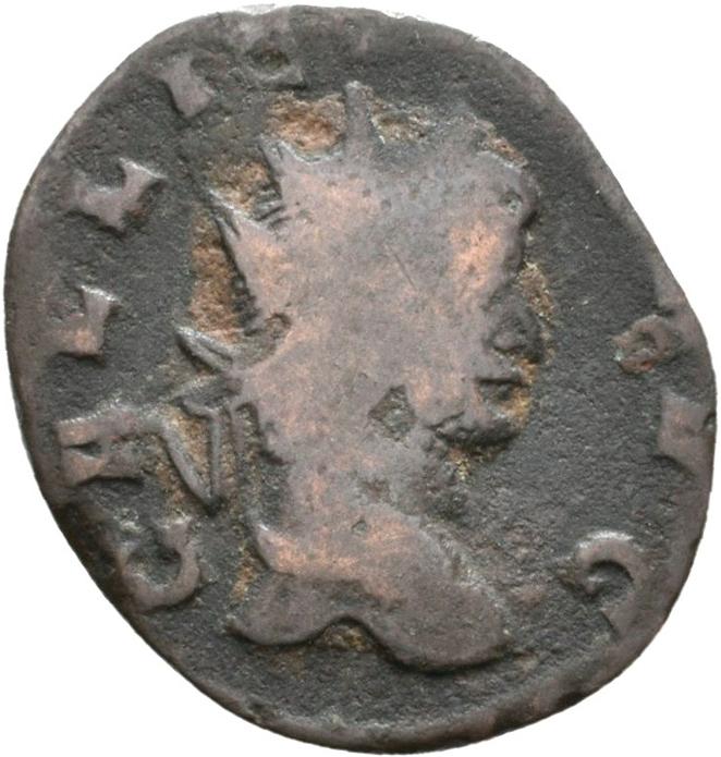Gallienus, silver antoninianus, collection photograph Rostock-ID1126, obverse