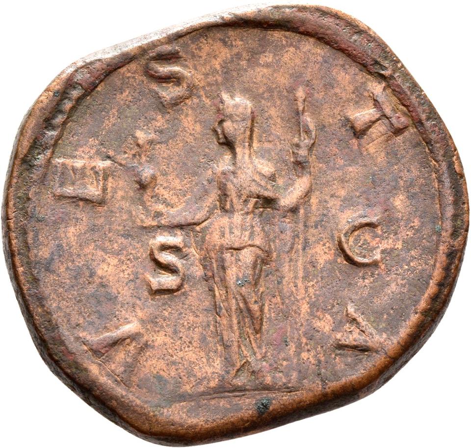 Severus Alexander, copper-alloy sestertius, collection photograph Rostock-ID209, reverse