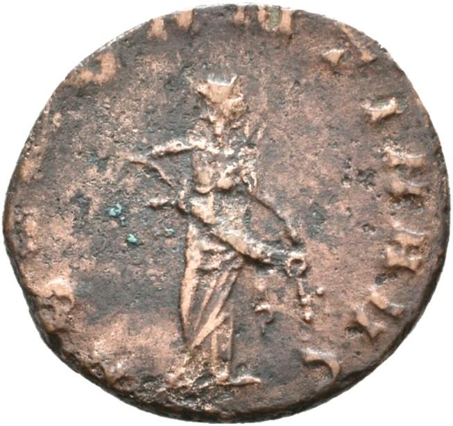 Gallienus, silver antoninianus, collection photograph Rostock-ID1098, reverse