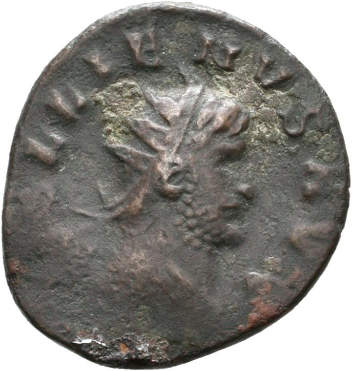 Gallienus, silver antoninianus, collection photograph Rostock-ID1152, obverse
