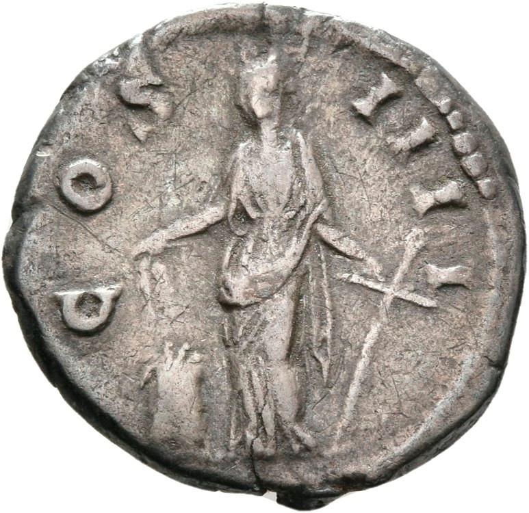 Antoninus Pius, silver denarius, collection photograph Rostock-ID173, reverse