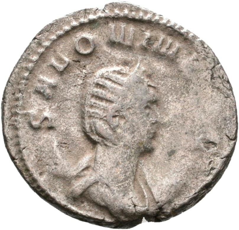 Gallienus, silver antoninianus, collection photograph Rostock-ID1071, obverse