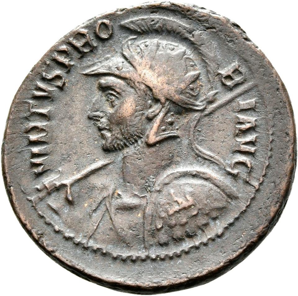 Probus, silver antoninianus, collection photograph Rostock-ID1259, obverse