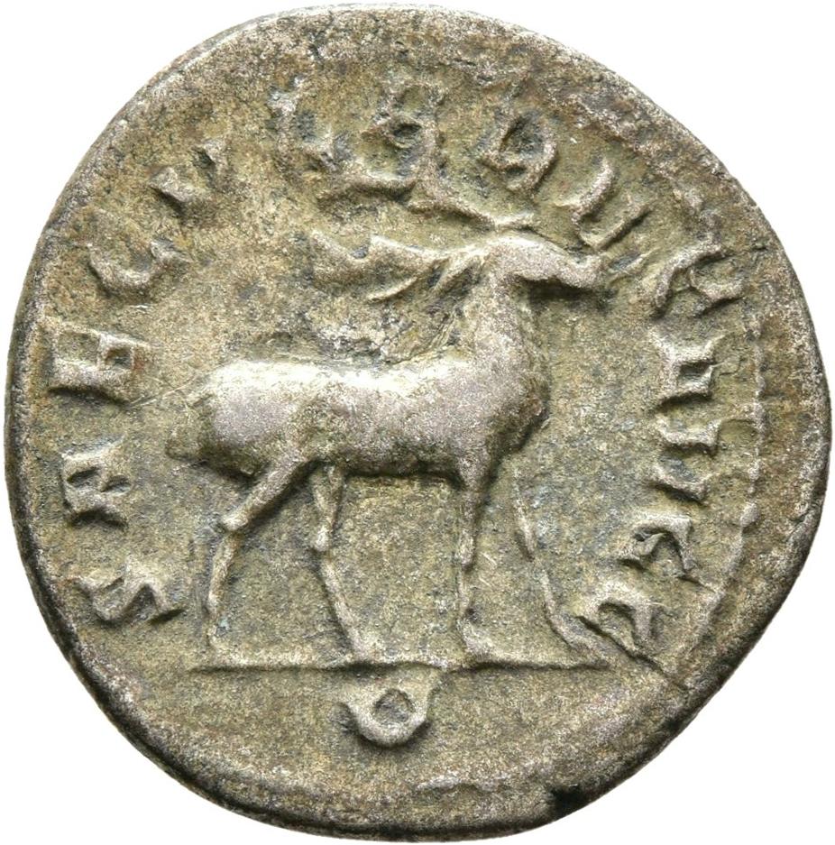 Philip the Arab, silver antoninianus, collection photograph Rostock-ID1167, reverse