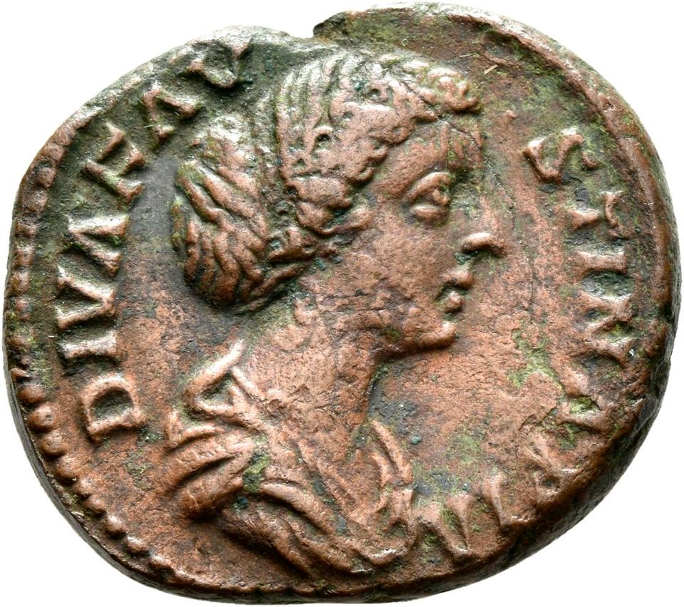 Marcus Aurelius, copper-alloy as, collection photograph Rostock-ID287, obverse