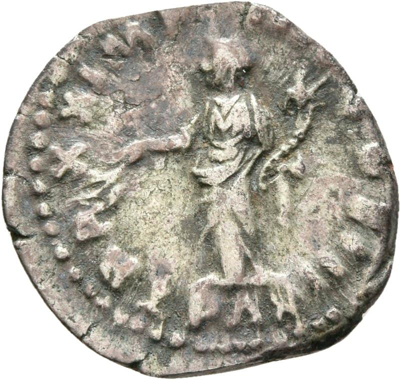 Marcus Aurelius, silver denarius, collection photograph Rostock-ID184, reverse