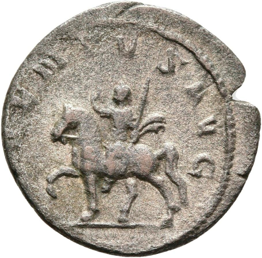 Trajan Decius, silver antoninianus, collection photograph Rostock-ID1176, reverse