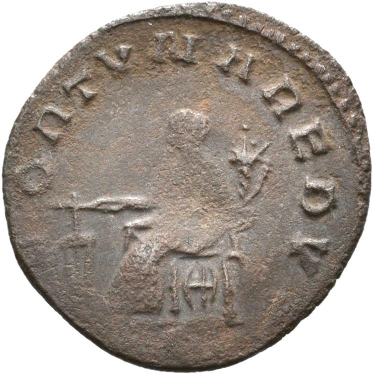 Gallienus, silver antoninianus, collection photograph Rostock-ID1121, reverse
