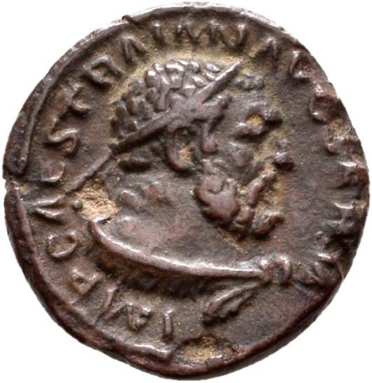 Trajan, copper-alloy quadrans, collection photograph Rostock-ID367, obverse
