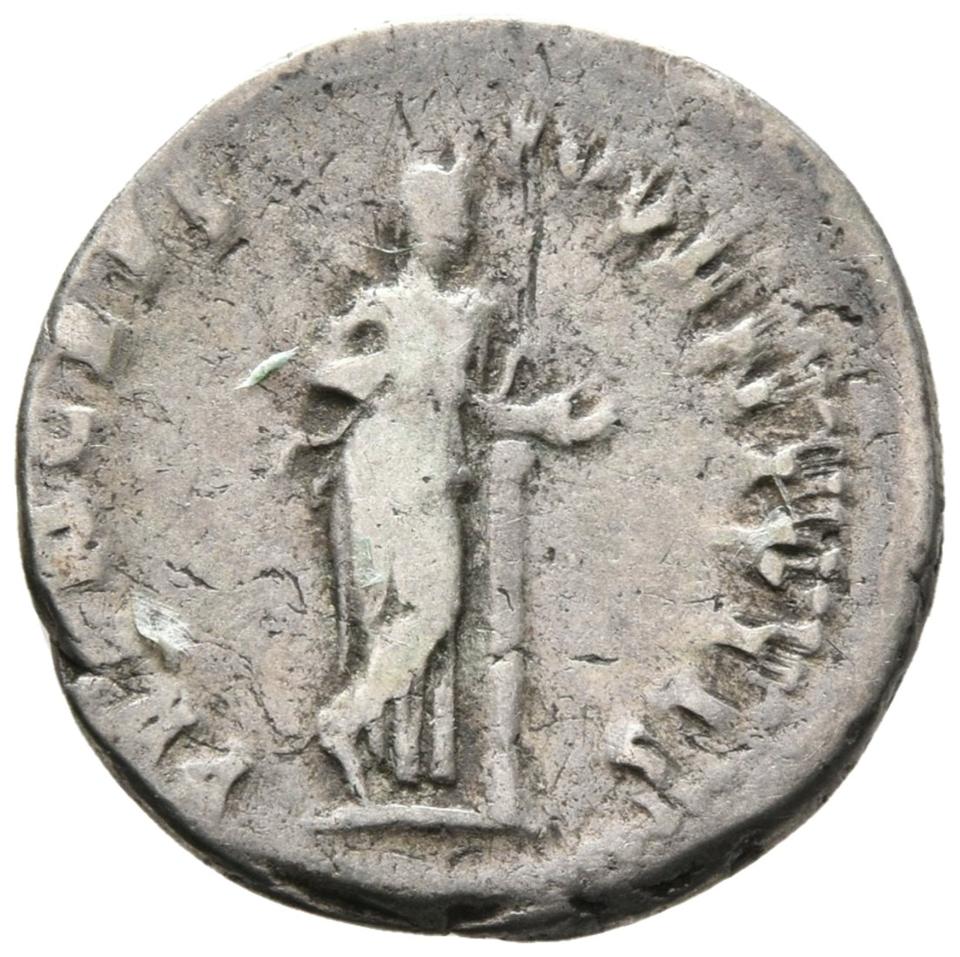 Vespasian, silver denarius, collection photograph Rostock-ID70, reverse