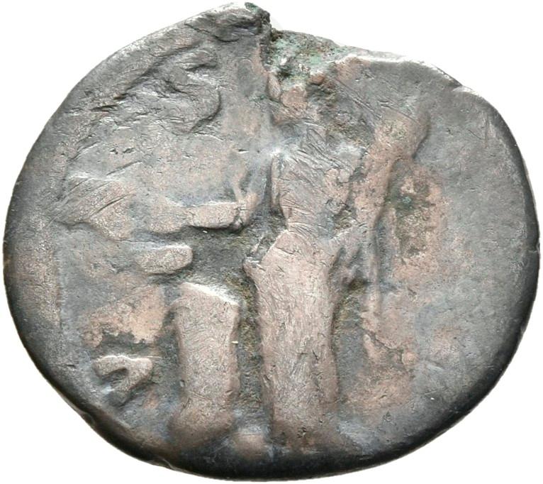 Marcus Aurelius, silver denarius, collection photograph Rostock-ID264, reverse