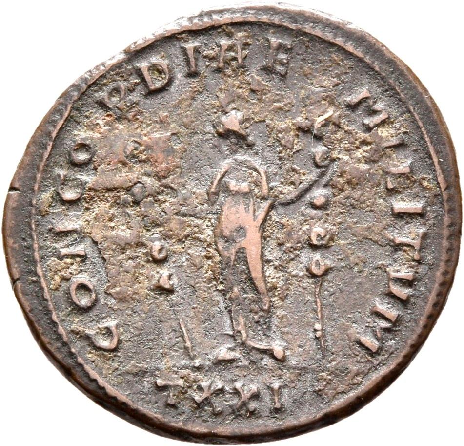 Aurelian, silver antoninianus, collection photograph Rostock-ID1252, reverse