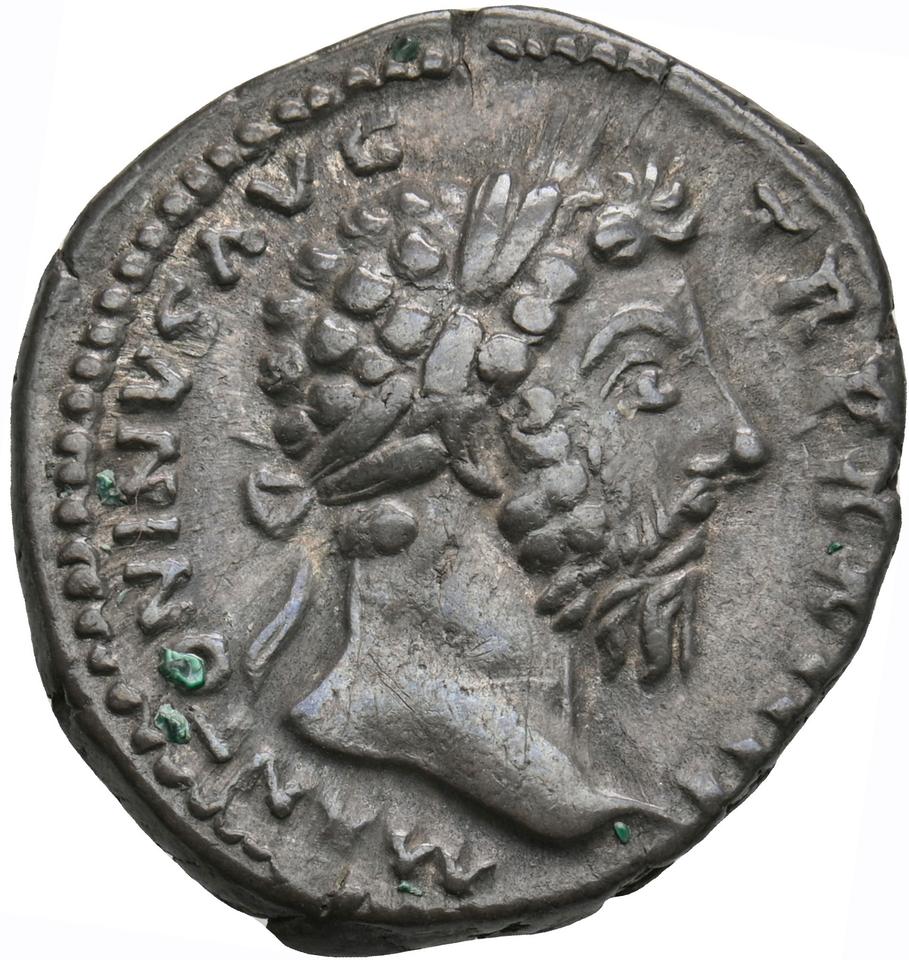 Marcus Aurelius, silver denarius, collection photograph Koeln-ID796, obverse