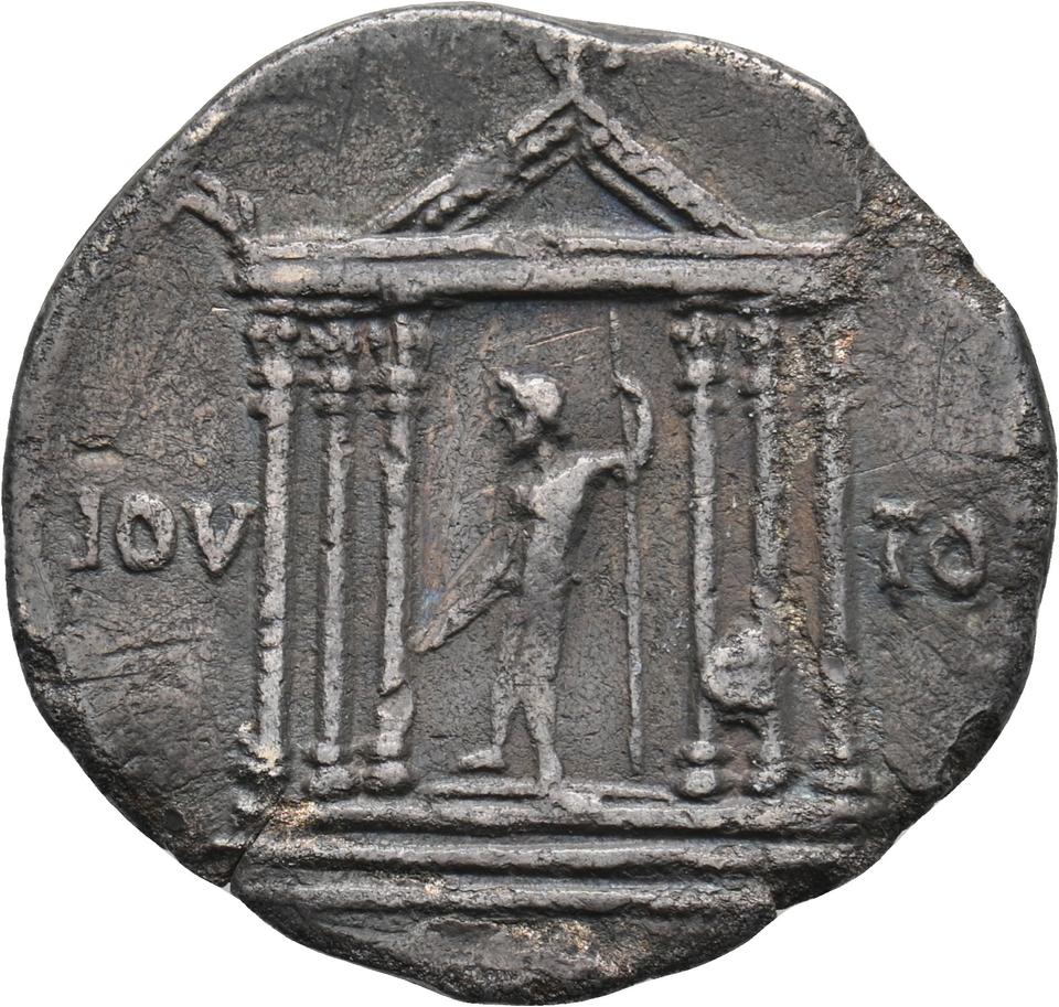 Augustus, silver denarius, collection photograph Koeln-ID563, reverse