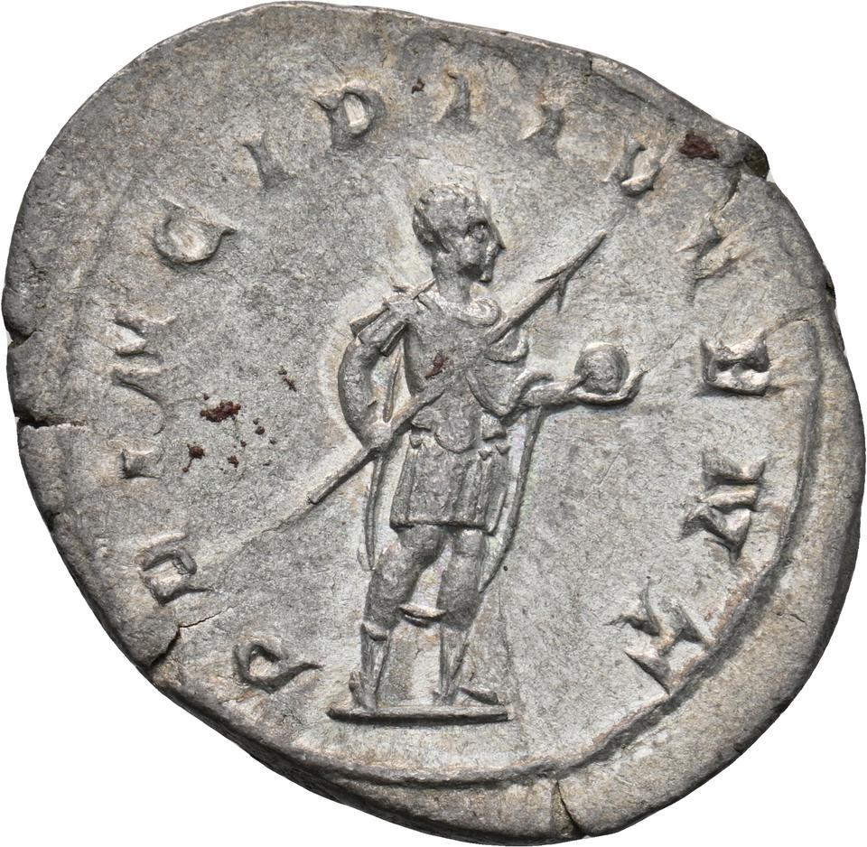 Philip the Arab, silver antoninianus, collection photograph Koeln-ID973, reverse
