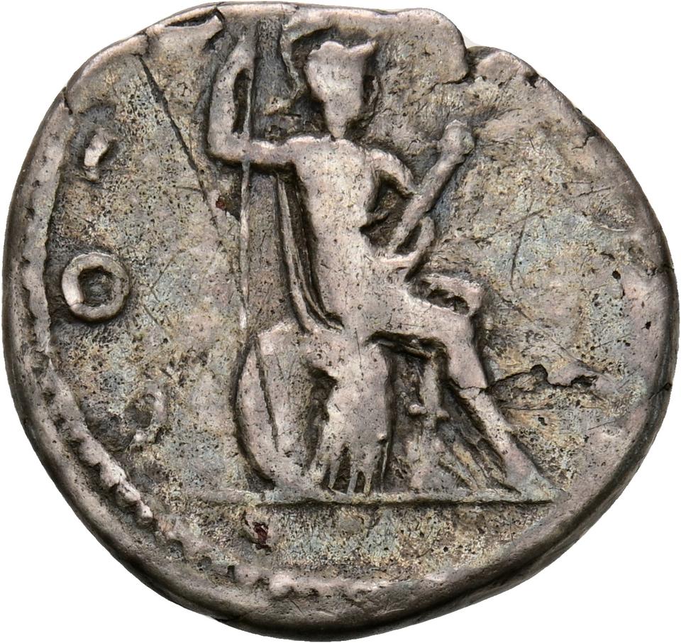 Hadrian, silver denarius, collection photograph Koeln-ID1328, reverse