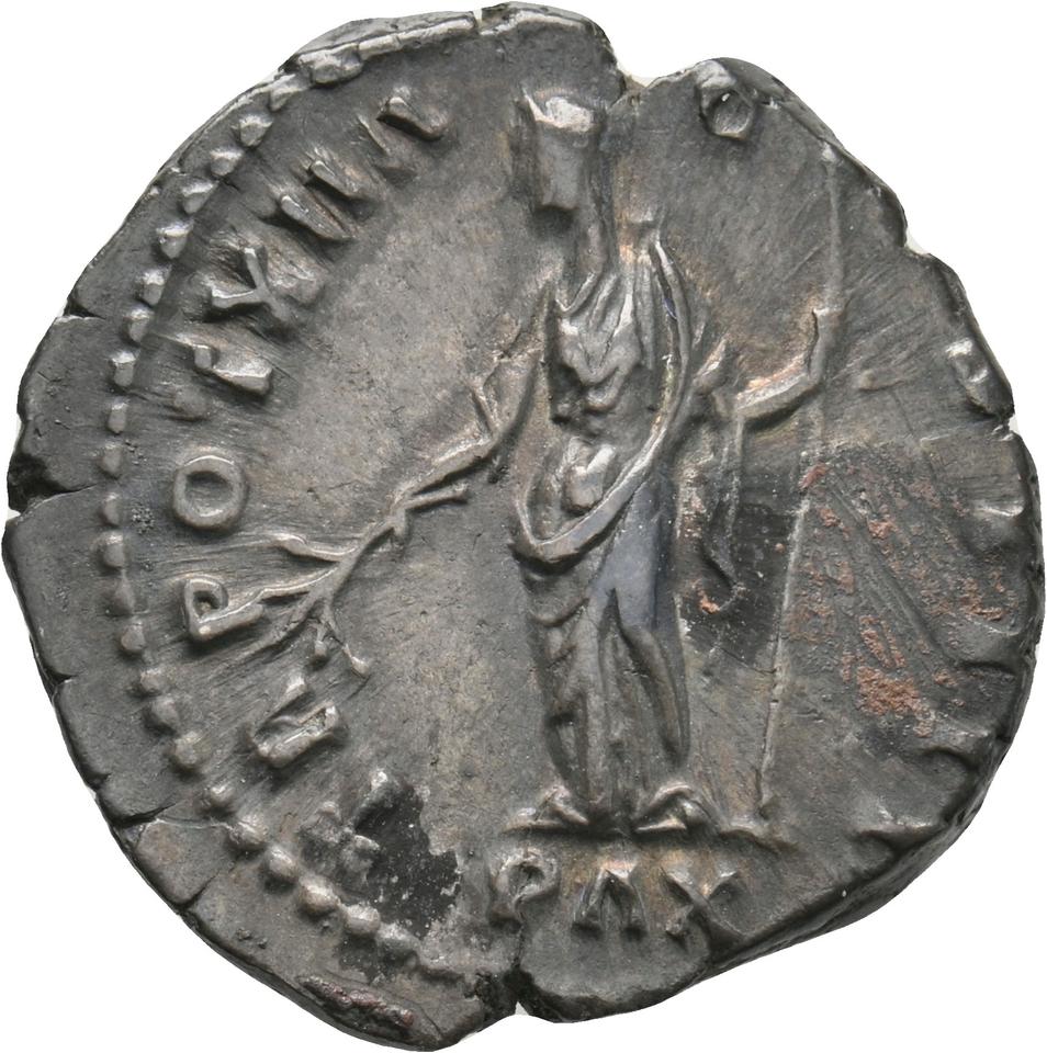 Antoninus Pius, silver denarius, collection photograph Koeln-ID748, reverse