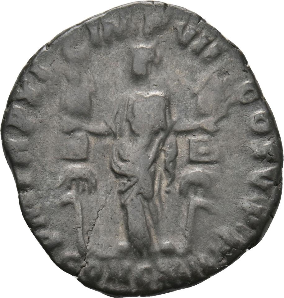 Commodus, silver denarius, collection photograph Koeln-ID832, reverse