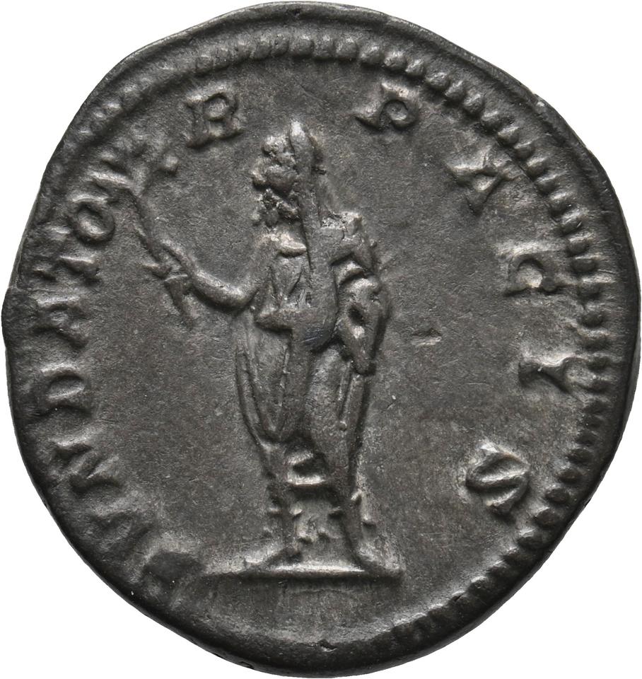 Septimius Severus, silver denarius, collection photograph Koeln-ID850, reverse