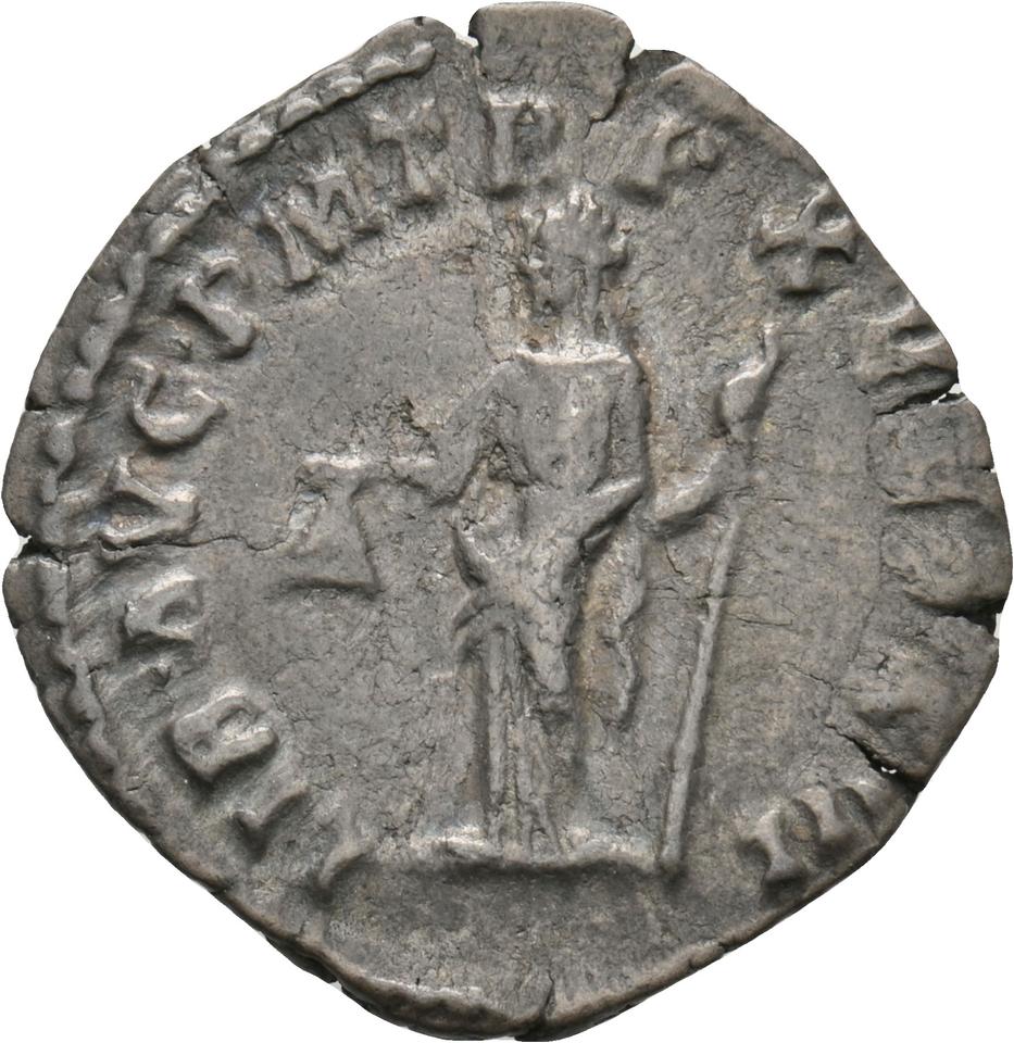 Commodus, silver denarius, collection photograph Koeln-ID834, reverse