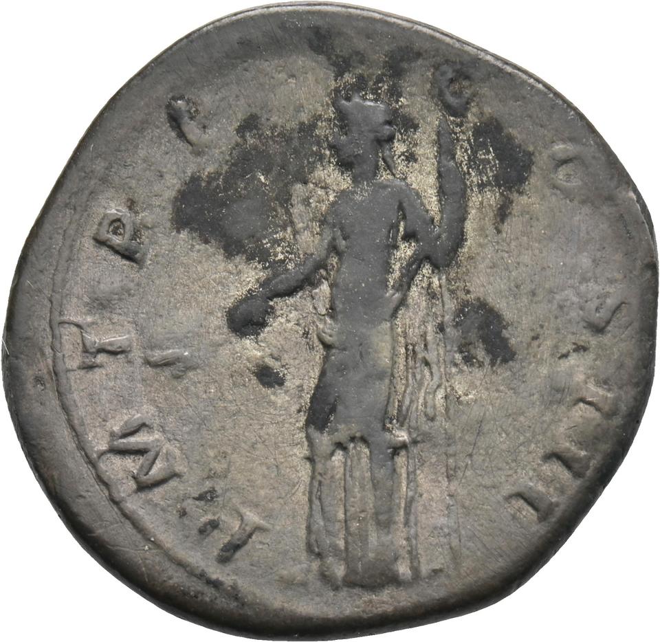 Hadrian, silver denarius, collection photograph Koeln-ID705, reverse