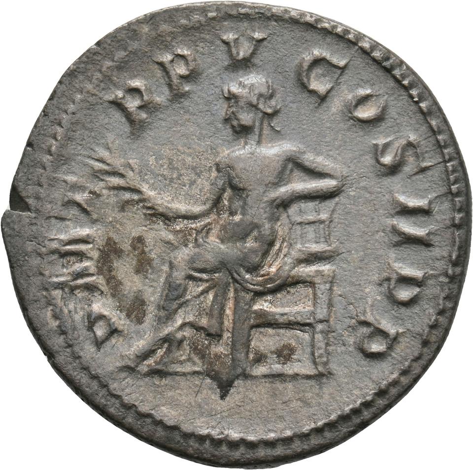 Gordian III, silver antoninianus, collection photograph Koeln-ID953, reverse
