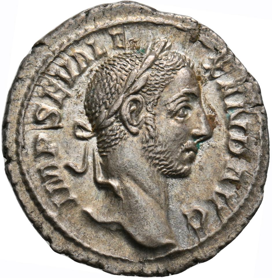 Severus Alexander, silver denarius, collection photograph Koeln-ID922, obverse