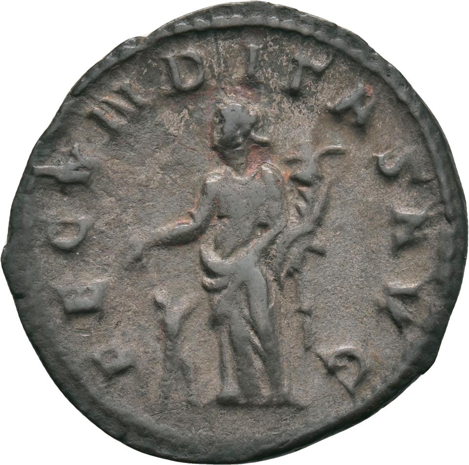 Trajan Decius, silver antoninianus, collection photograph Koeln-ID983, reverse