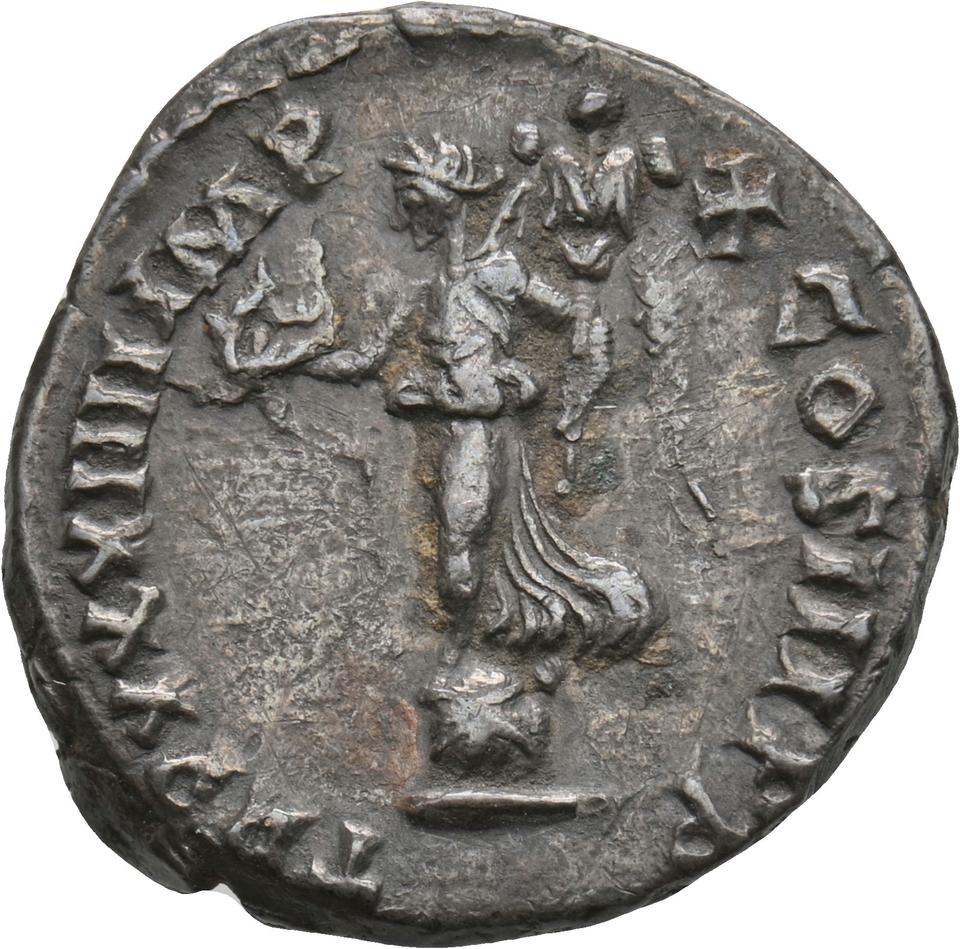 Marcus Aurelius, silver denarius, collection photograph Koeln-ID800, reverse