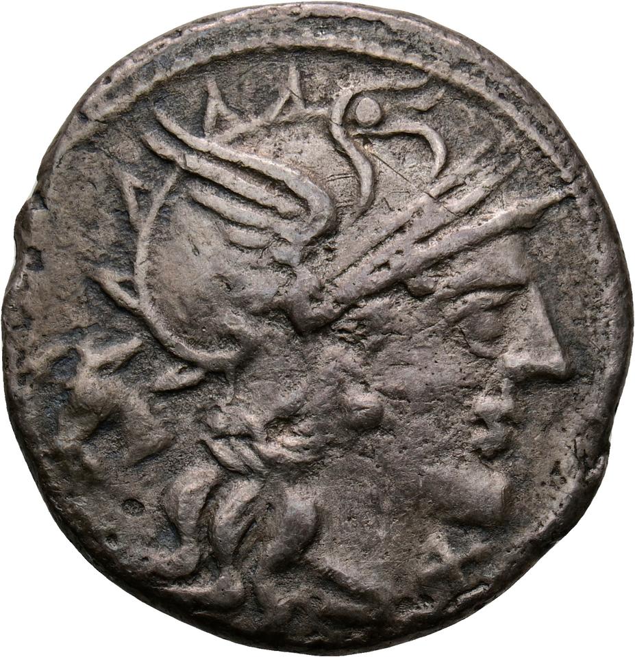 Roman Republic, silver denarius, collection photograph Koeln-ID1255, obverse