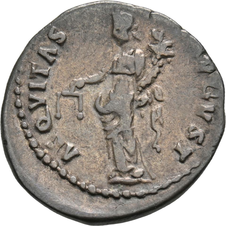 Nerva, silver denarius, collection photograph Koeln-ID674, reverse