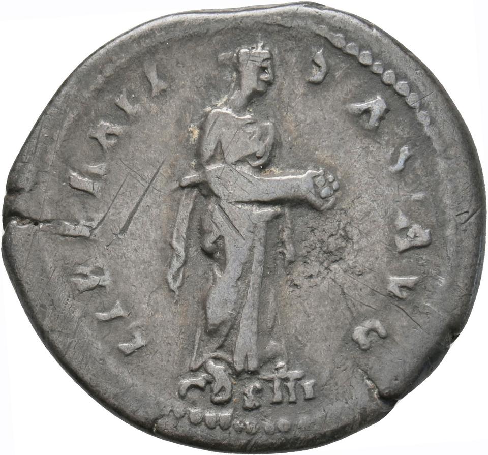 Hadrian, silver denarius, collection photograph Koeln-ID724, reverse