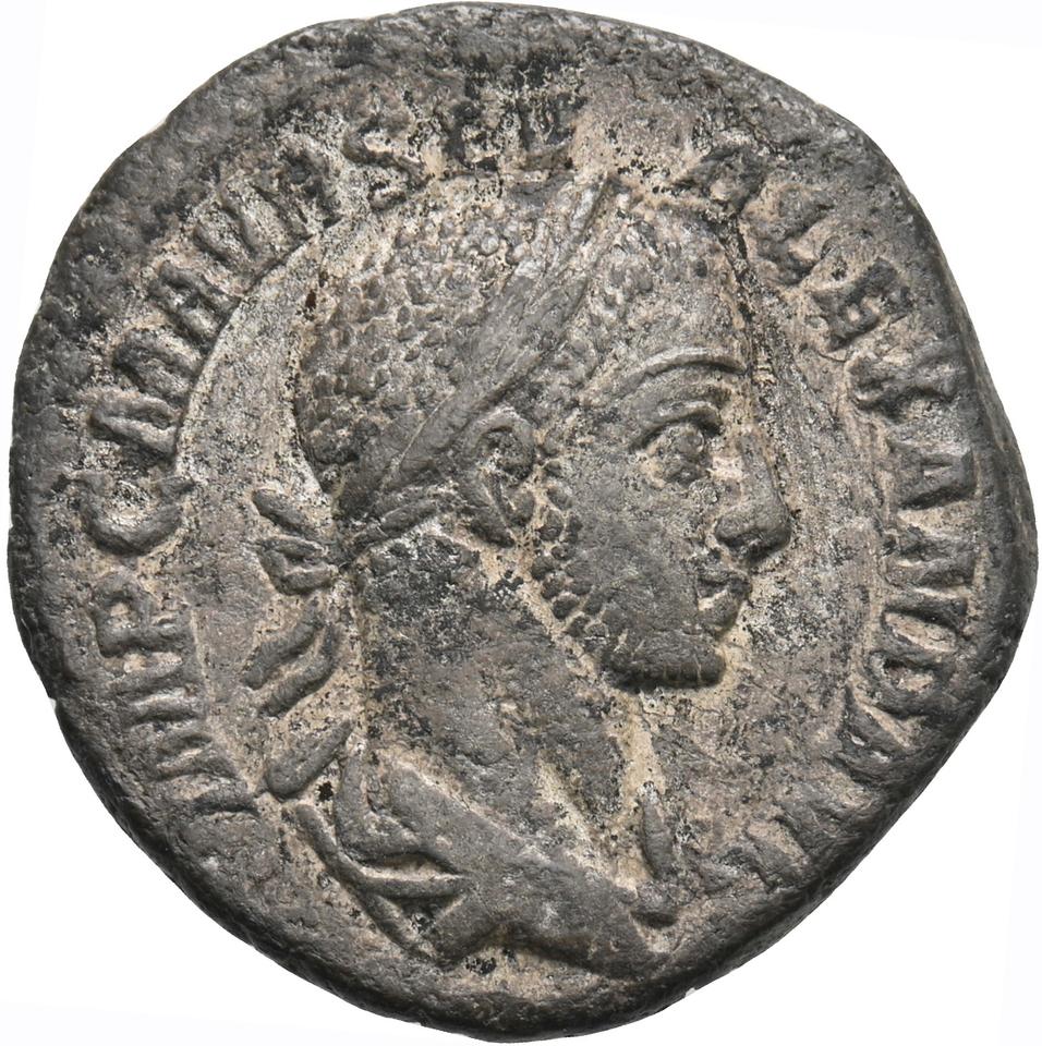 Severus Alexander, silver denarius, collection photograph Koeln-ID915, obverse