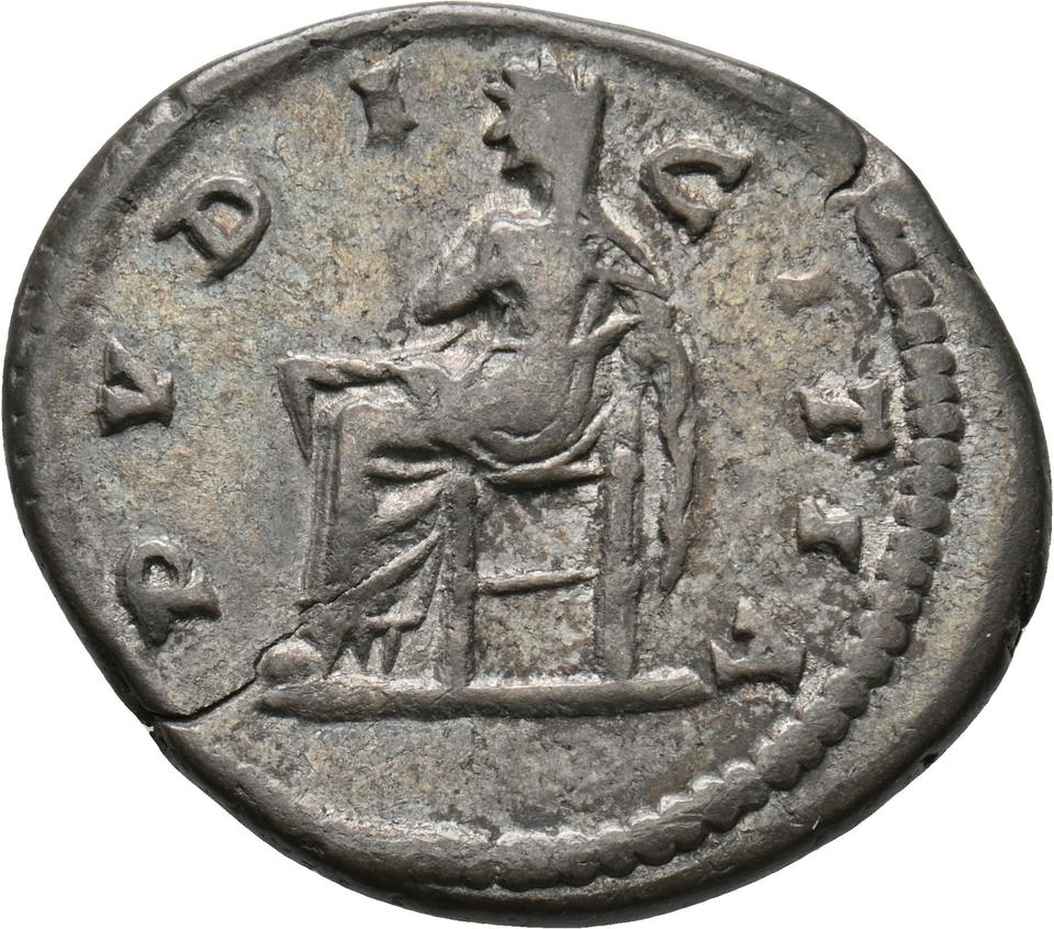 Septimius Severus, silver denarius, collection photograph Koeln-ID890, reverse